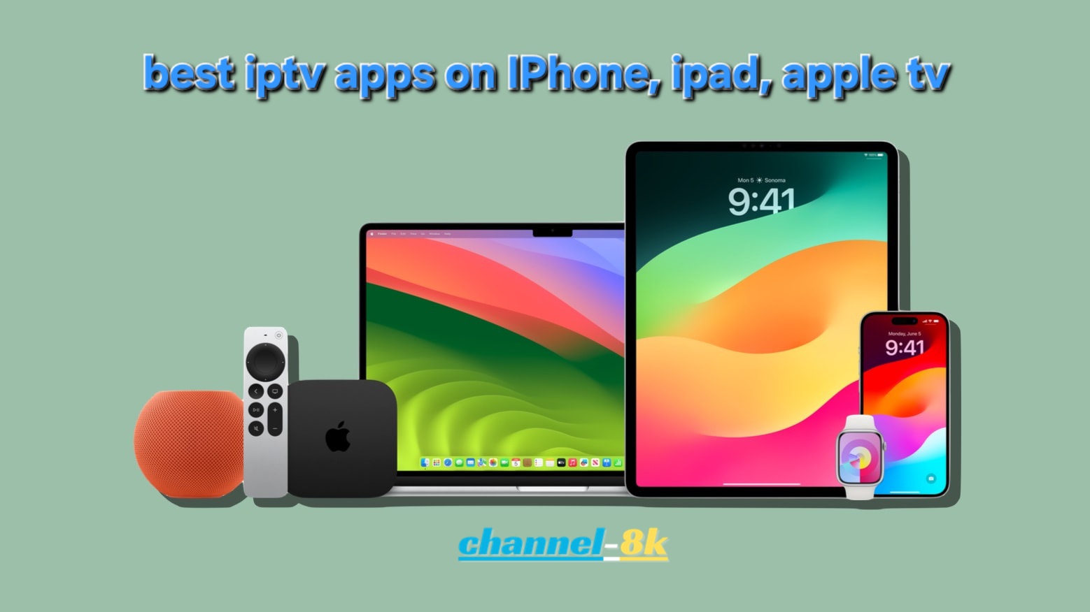 IPTV Guide for Apple TV and iPhone